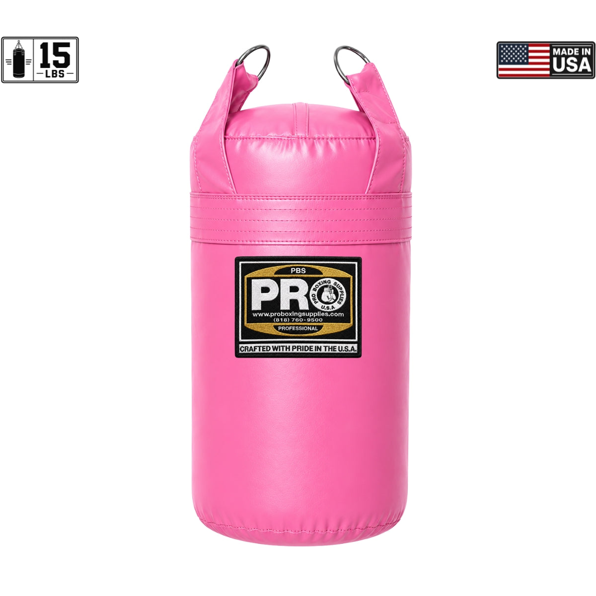 ProBoxing® 15 LBS Heavy Punching Bag