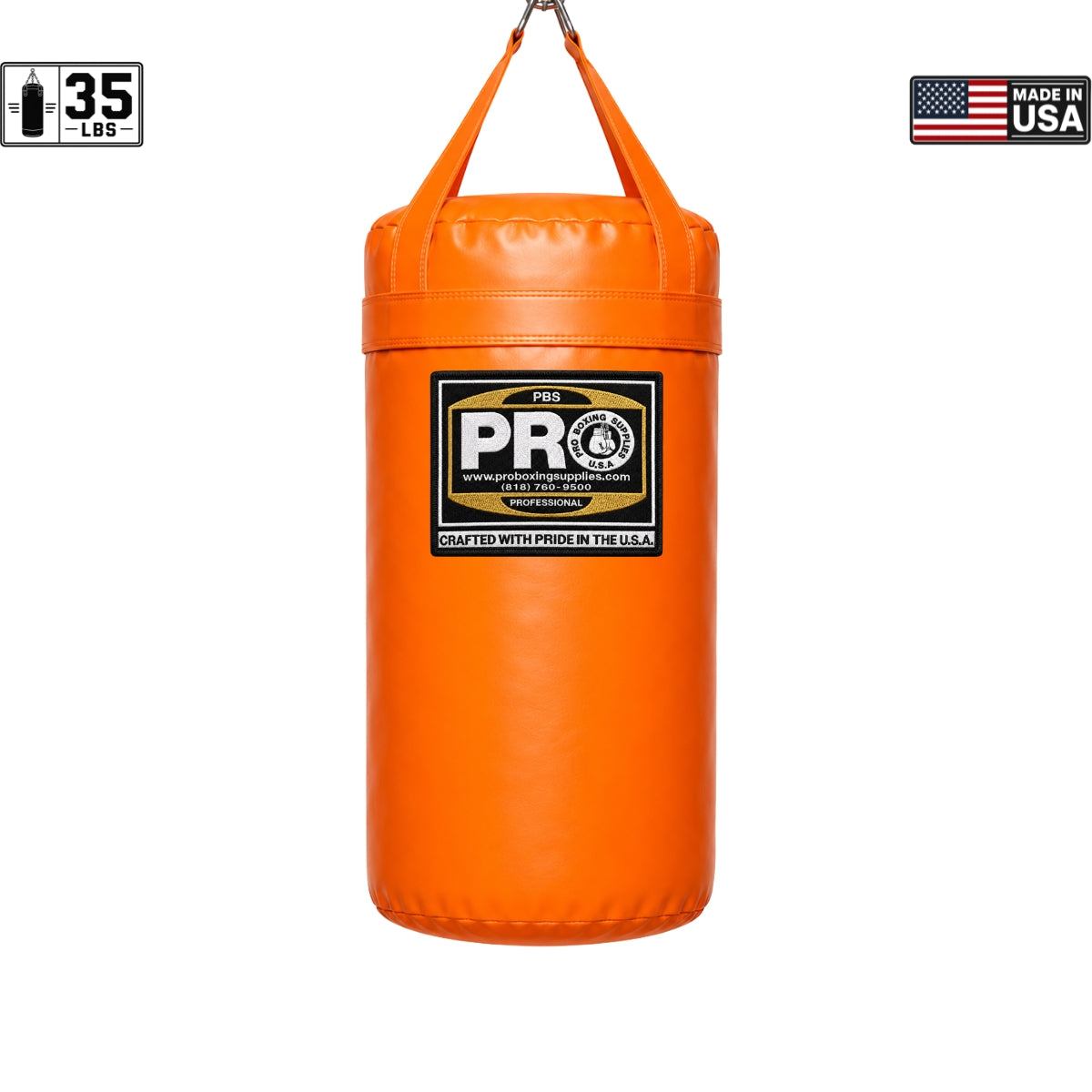 ProBoxing® 35 LBS Heavy Punching Bag - Green