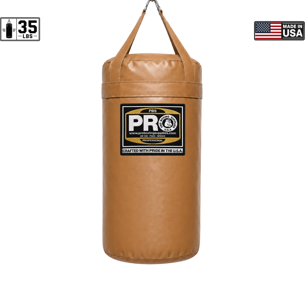 ProBoxing® 35 LBS Heavy Punching Bag - Green