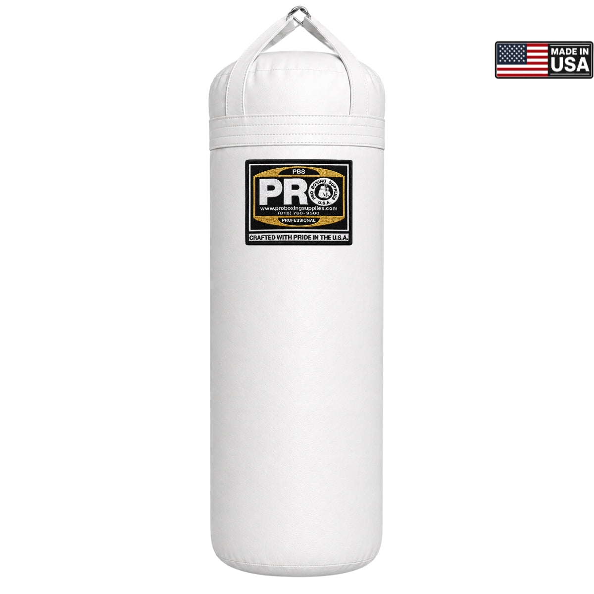 ProBoxing® 100 lbs Heavy Punching Bag - Grey