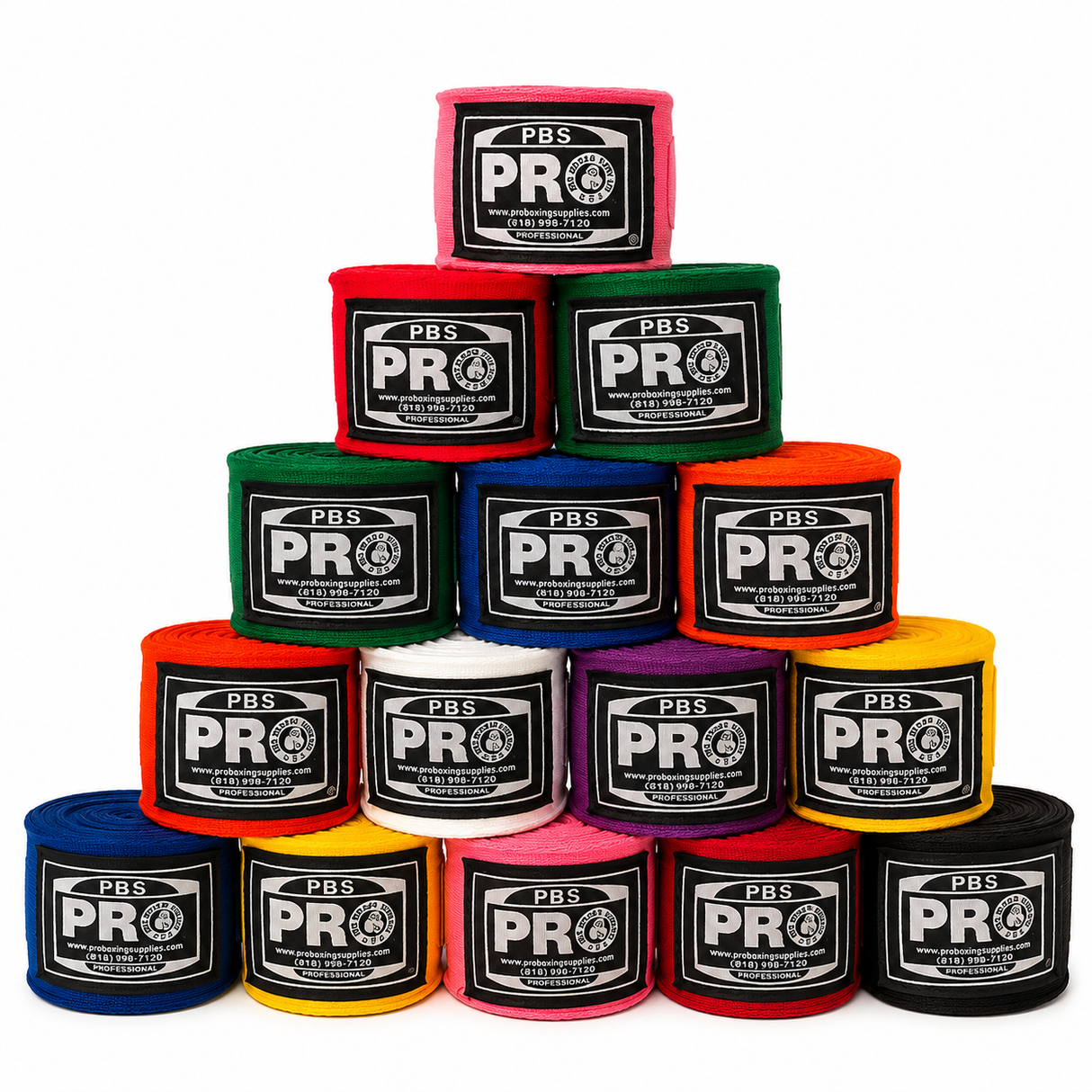 ProBoxing® Boxing Handwraps 180" - White