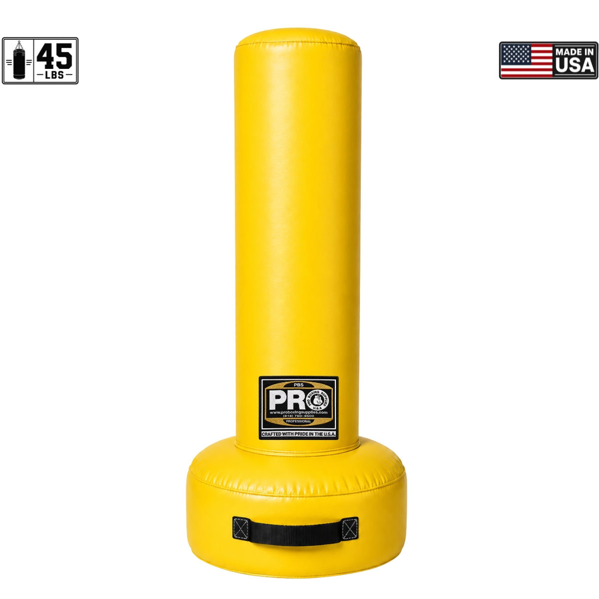 ProBoxing® 45 LBS Free Standing Bag - Red