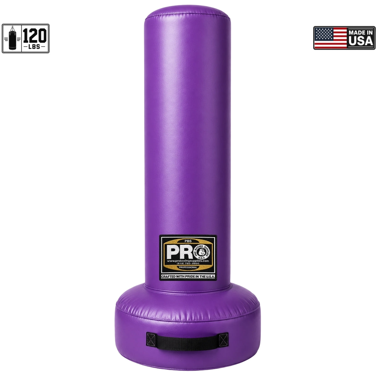 ProBoxing® 120 LBS Free Standing Bag - Blue