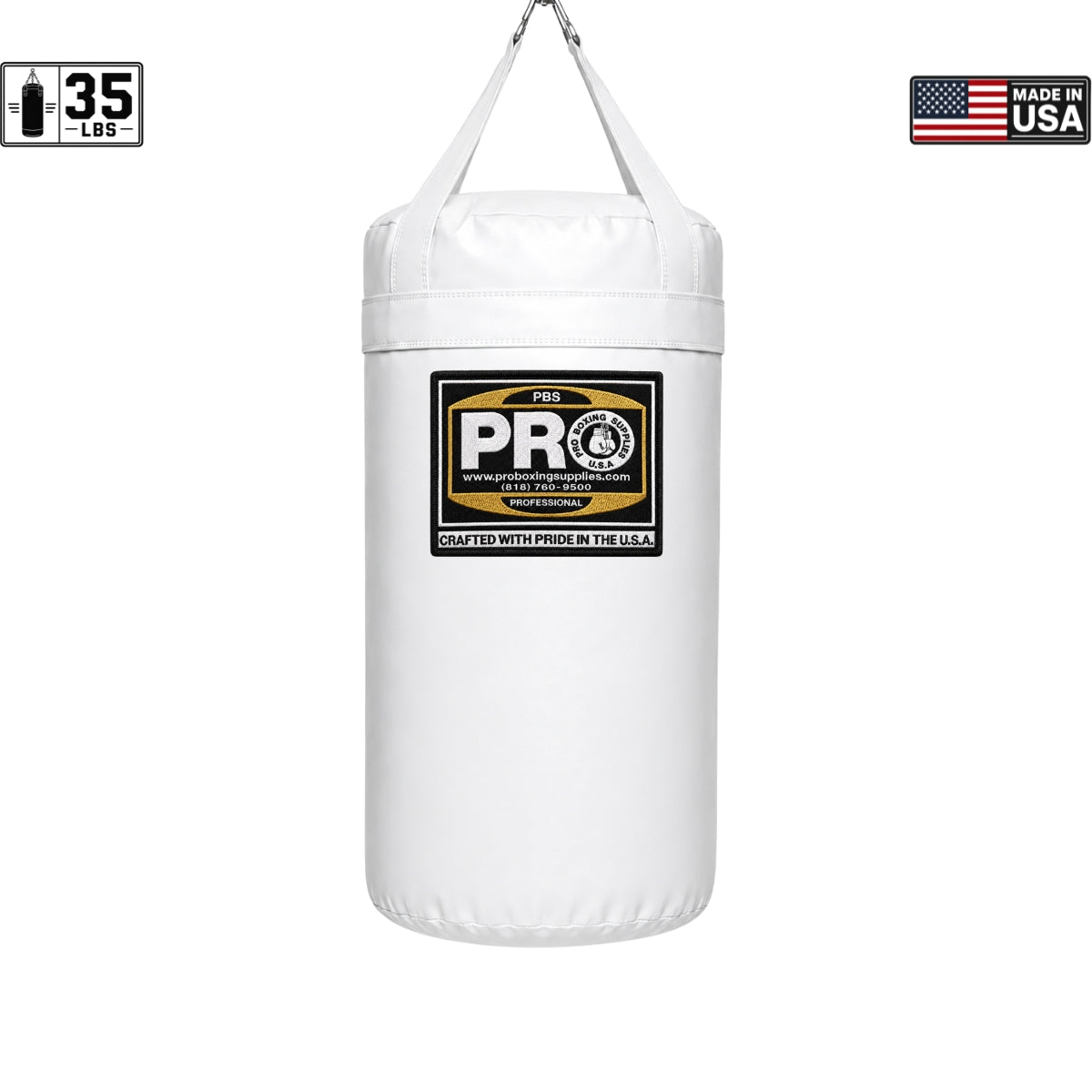 ProBoxing® 35 LBS Heavy Punching Bag - Green