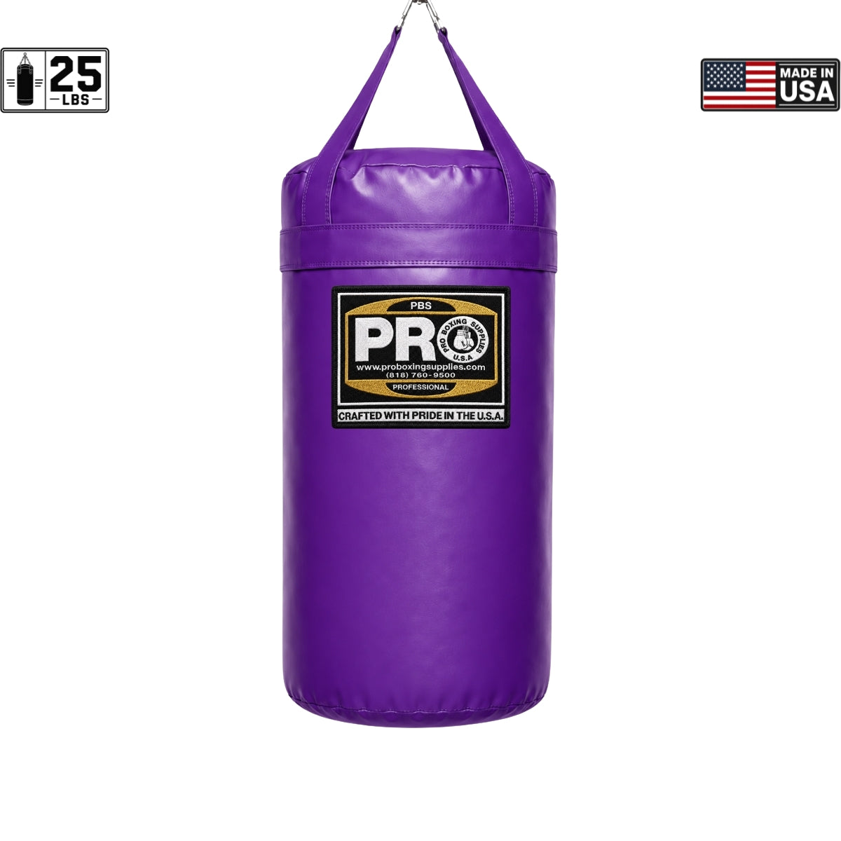 ProBoxing® 25 LBS Heavy Punching Bag - Orange