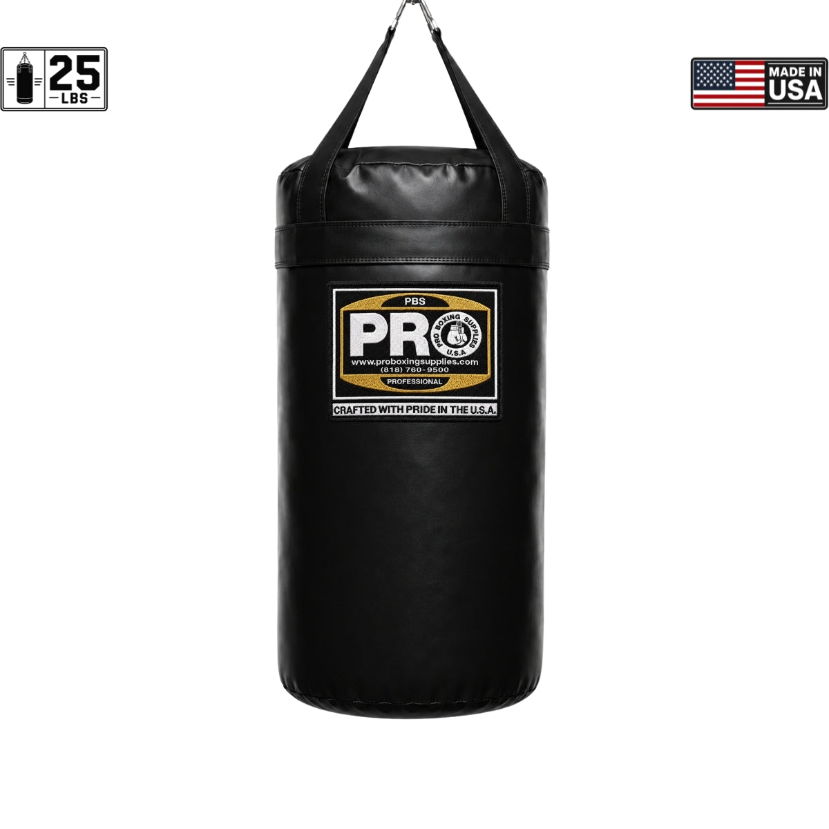 ProBoxing® 25 LBS Heavy Punching Bag - Orange