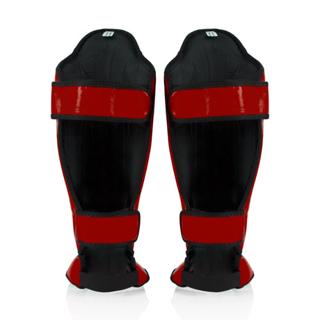 Fairtex® Shin Guards - SP5 Competition Muay Thai (Red)