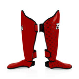 Fairtex® Shin Guards - SP5 Competition Muay Thai (Red)