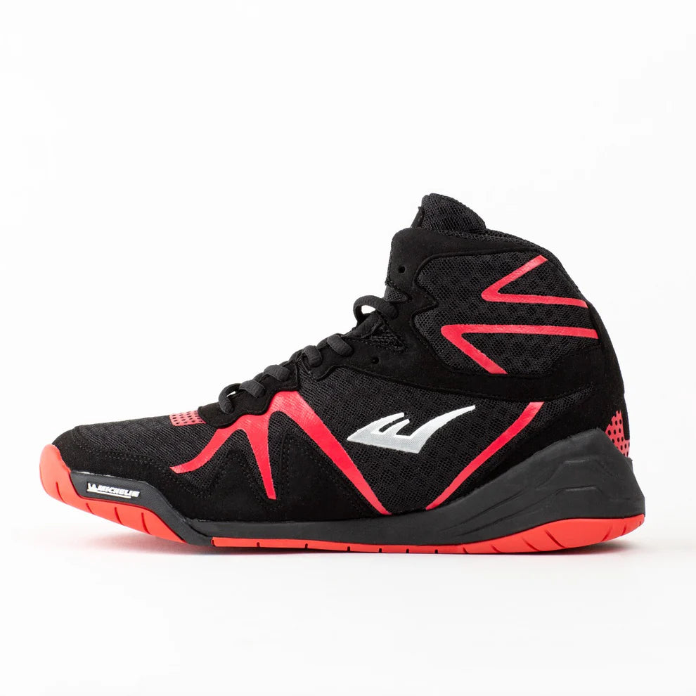 Everlast PIVT Low Top Boxing Shoes - Black & Red