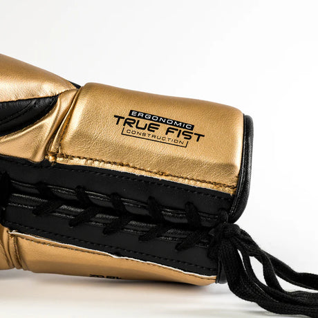 Rival RS100 Professional Sparring Gloves - Black & Gold