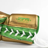 Rival RS100 Professional Sparring Gloves - Green & Gold