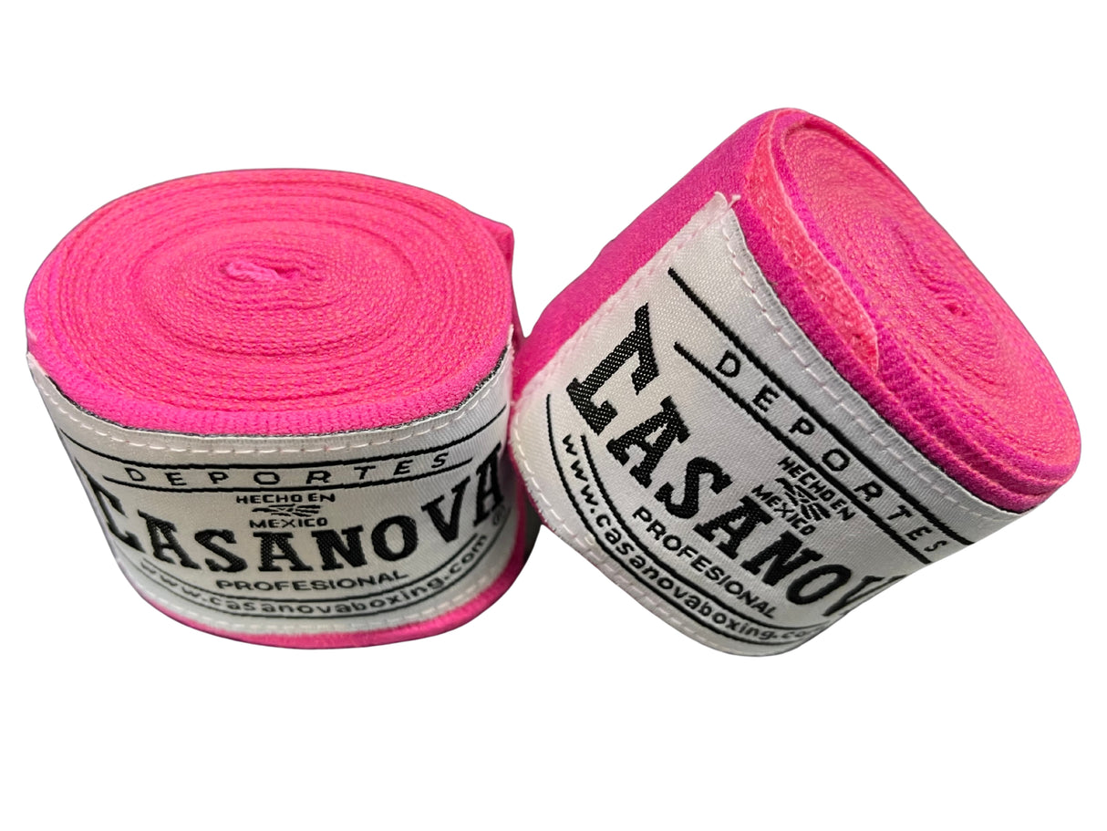 Casanova® Boxing Hand Wraps 180" - Pink
