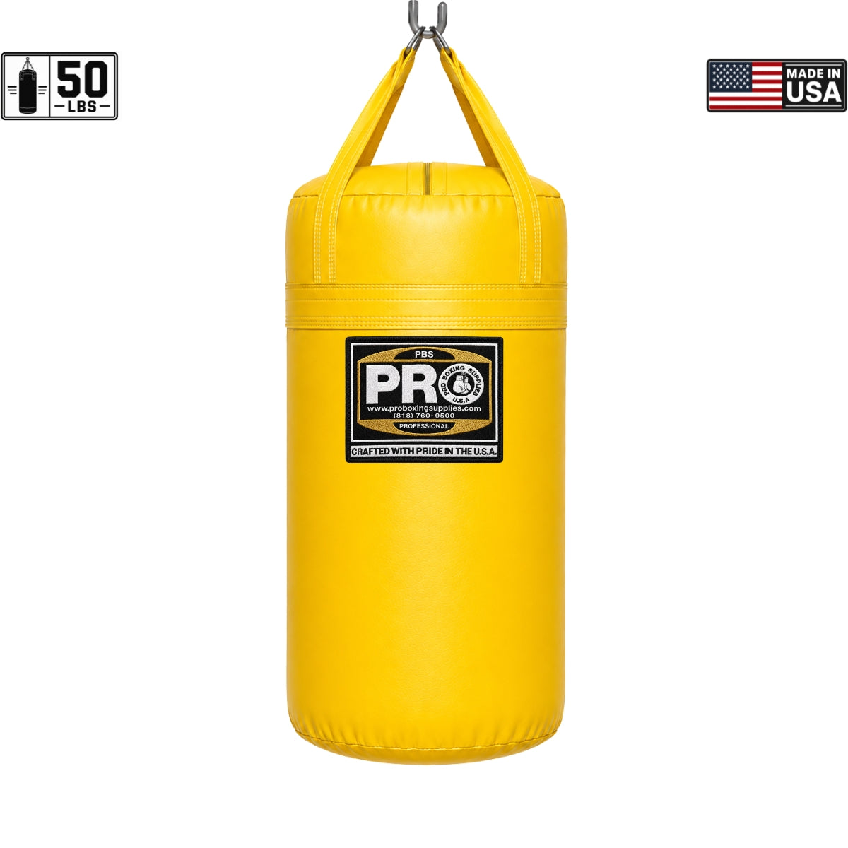 ProBoxing® 50 lbs Heavy Punching Bag - Blue