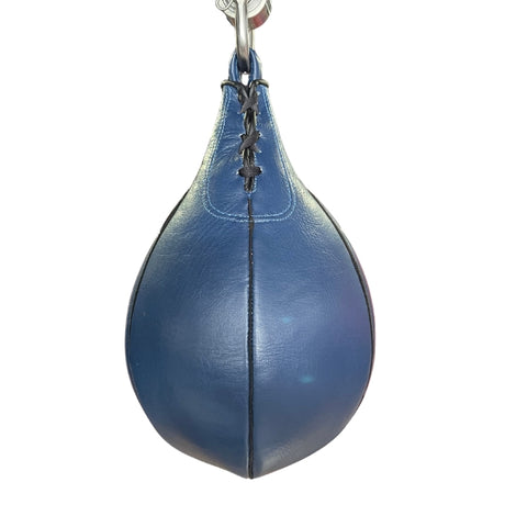 ProBoxing® Leather Speed Bag - Navy Blue