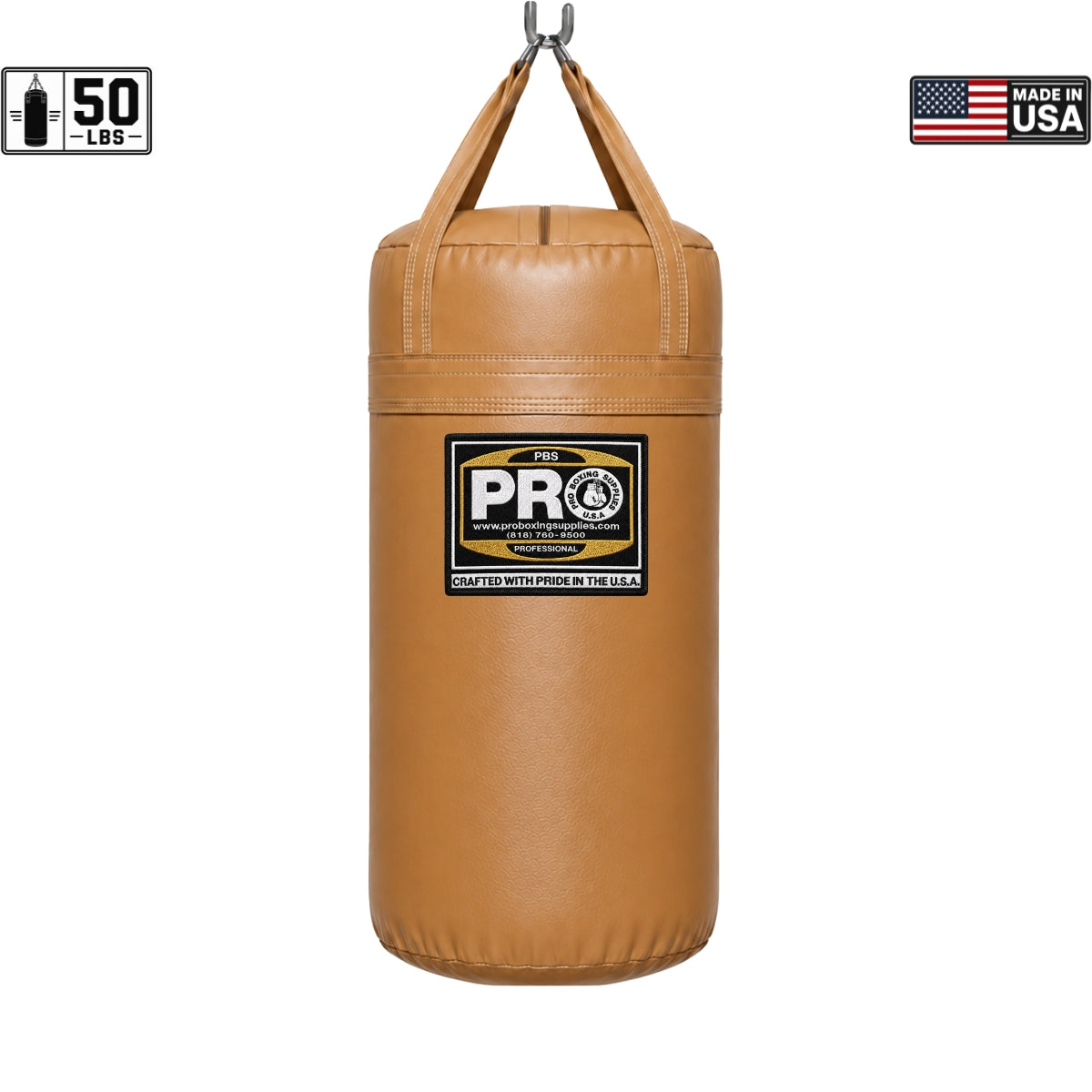 ProBoxing® 50 lbs Heavy Punching Bag