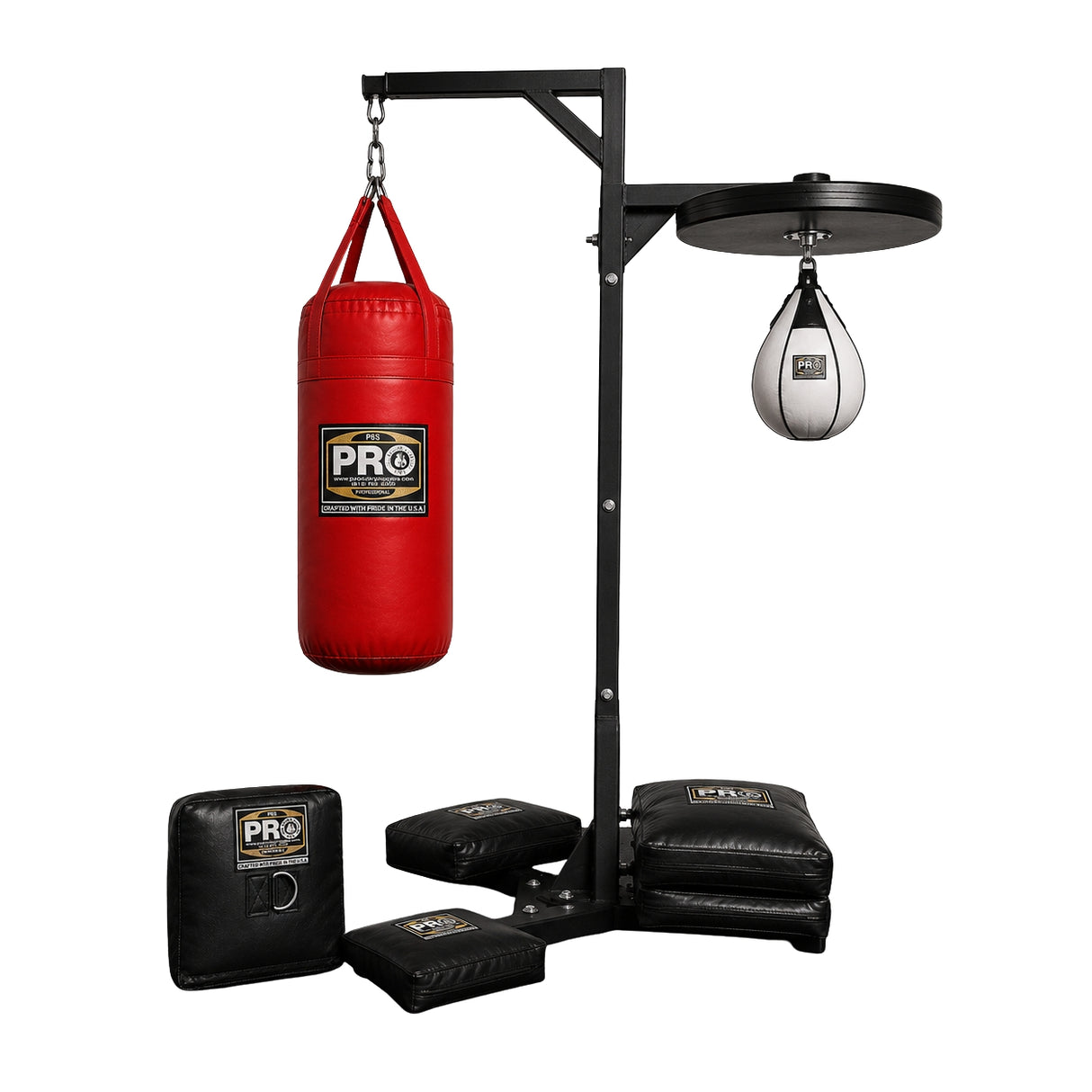 ProBoxing® Double Punching Bag & Speed Bag Stand