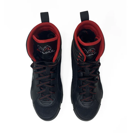 Rival RSX-Guerrero Deluxe Boxing Boots - Black & Red