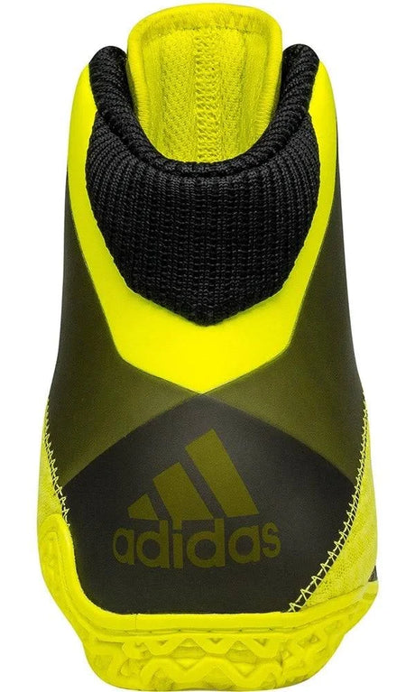 Adidas Mat Wizard 4 Wrestling Shoe - Yellow & Black