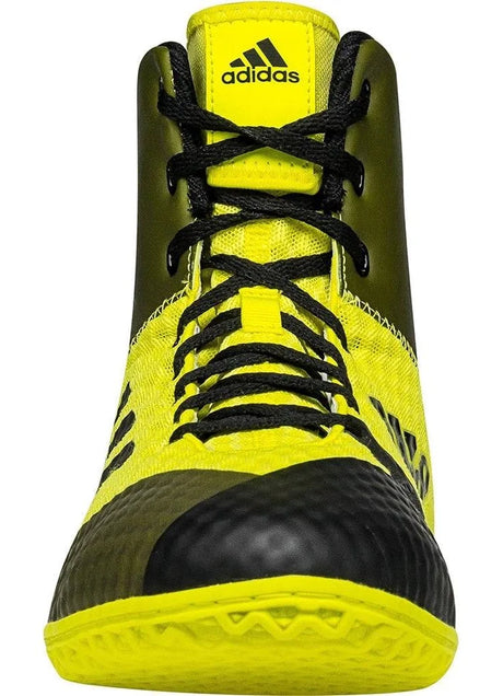 Adidas Mat Wizard 4 Wrestling Shoe - Yellow & Black