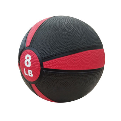 GYMPAK 8 LB MEDICINE BALL - RED